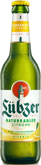 Mecklenburgische Brauerei Lübz (Lübzer) Naturradler Zitrone