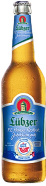 Mecklenburgische Brauerei Lübz (Lübzer) F.C. Hansa Rostock Jubiläumspils
