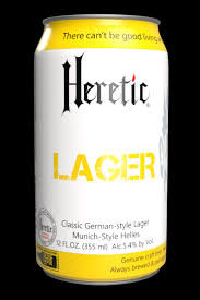 Heretic Brewing Company Lager