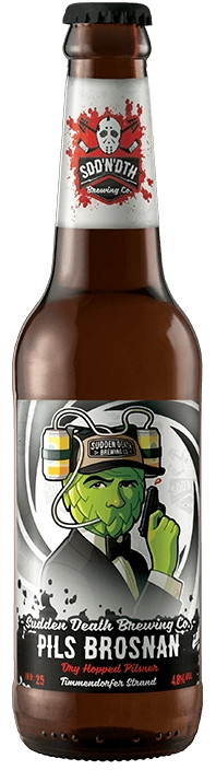 Sudden Death Brewing Pils Brosnan