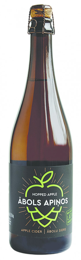 Abavas Ābols Apiņos (Hopped Cider)