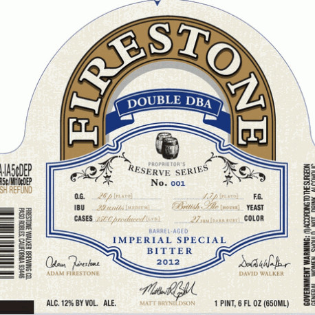 Firestone Walker Brewing Double DBA