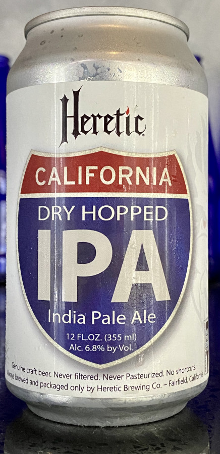 Heretic Brewing Company California Dry Hopped IPA