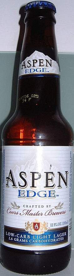 Coors Brewing Company Aspen Edge