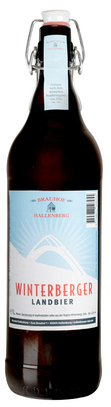 Brauhof Hallenberg Winterberger Landbier