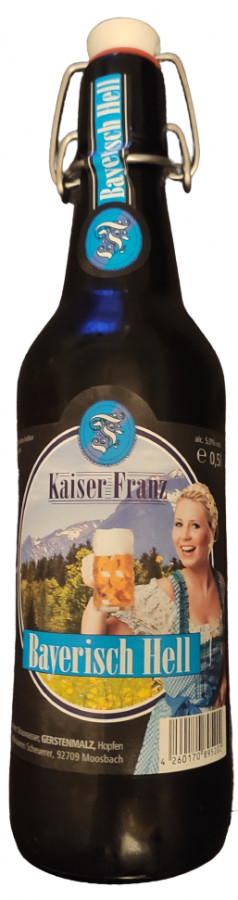 Private Landbrauerei Scheuerer (Moosbacher) Kaiser Franz Bayerisch Hell