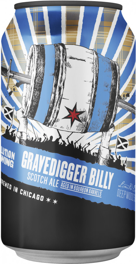 Revolution Brewing Company Gravedigger Billy (2018)