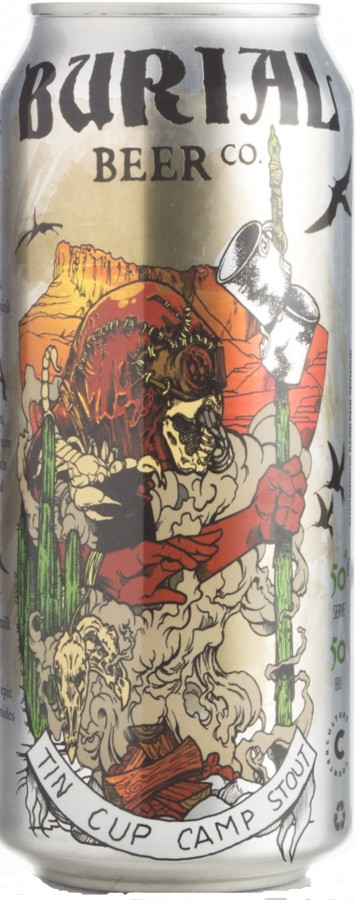 Burial Beer Company Tin Cup Camp Stout