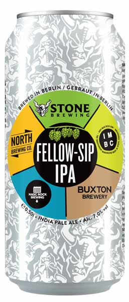Stone Brewing Berlin / Europe Uniqcan 2018 Fellow-Sip IPA