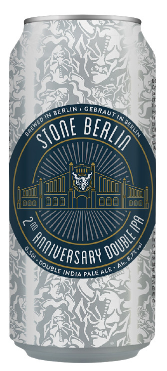 Stone Brewing Berlin / Europe Uniqcan 2018 2nd Anniversary Double IPA