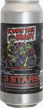 3 Stars Brewing Company Zombie Date Night