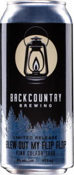 Backcountry Brewing Blew Out My Flip Flop