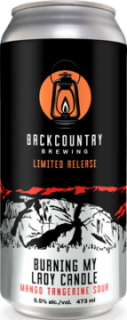 Backcountry Brewing Burning My Lady Candle