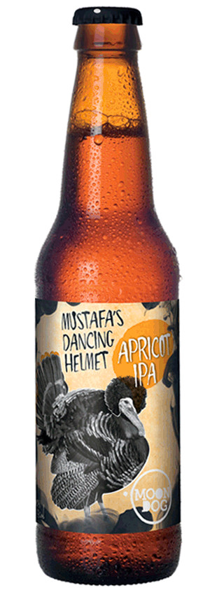Moon Dog Craft Brewery Mustafa's Dancing Helmet Apricot IPA