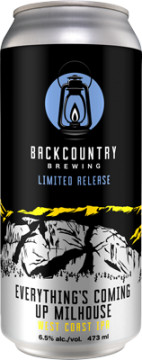 Backcountry Brewing Everything's Coming up Milhouse