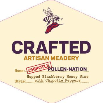 Crafted Artisan Meadery Chipotle Pollen-Nation