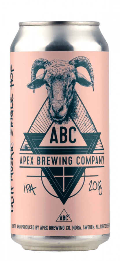 Apex Brewing Company DDH Mosaic Single Hop IPA