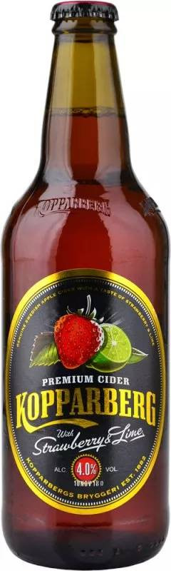 Kopparbergs Bryggeri Premium Cider with Strawberry & Lime