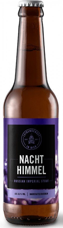 Leidenschaft in Bier Nachthimmel