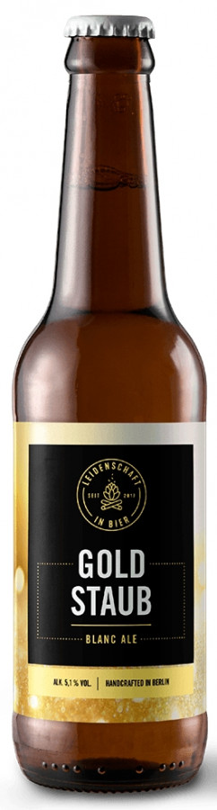 Leidenschaft in Bier Goldstaub