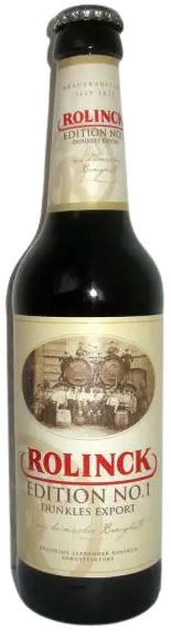 Privatbrauerei A. Rolinck Edition No. 1 Dunkles Export