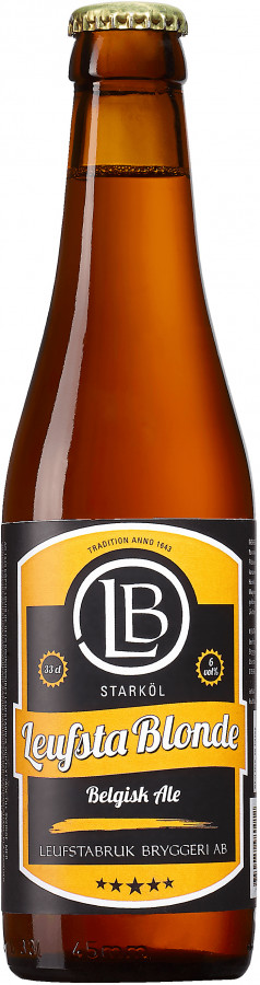 Leufstabruk Bryggeri Leufsta Blonde