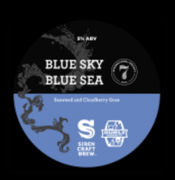 Siren Craft Brew Blue Sky Blue Sea