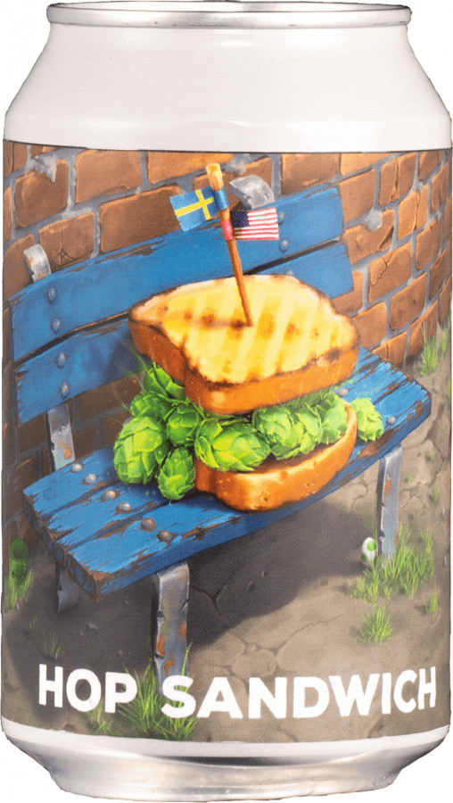Benchwarmers Brewing Co Hop Sandwich