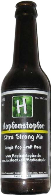 Häffner Bräu Hopfenstopfer Citra Strong Ale