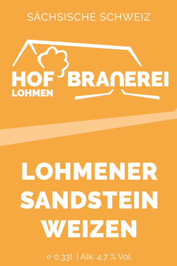 Hofbrauerei Lohmen (Lohmener) Sandstein Weizen