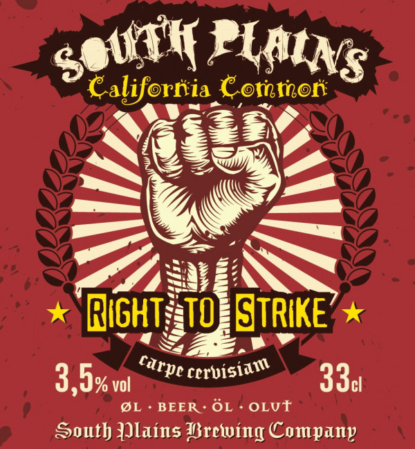 South Plains Brewing Company Right To Strike