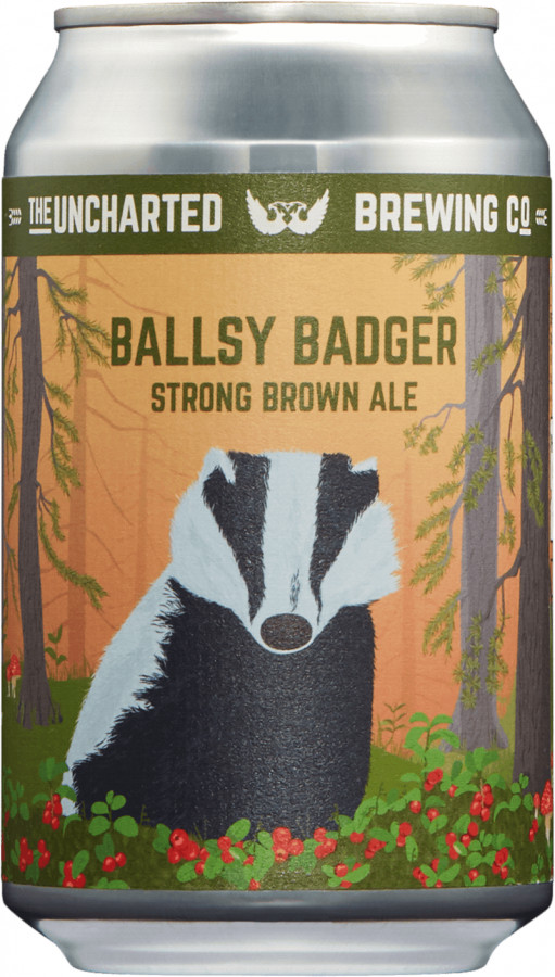 The Uncharted Brewing Company Ballsy Badger