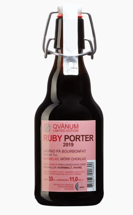Qvänum Mat & Malt Ruby Porter 2019