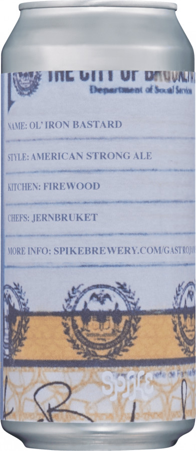 Spike Brewery Ol' Iron Bastard