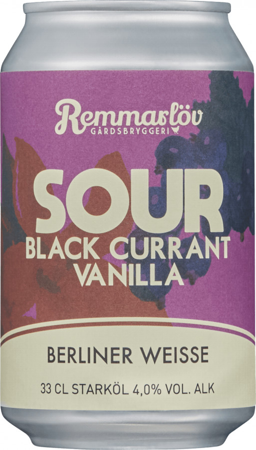 Remmarlöv Gårdsbryggeri Sour Black Currant Vanilla