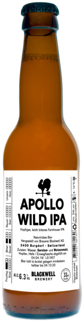 Blackwell Brewery Apollo Wild IPA