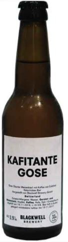 Blackwell Brewery Kafitante Gose
