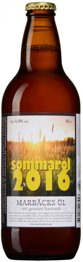 Marbäcks Bryggeri Sommaröl 2016