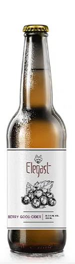 Elegast Cidery & Distillery Berry Good Cider