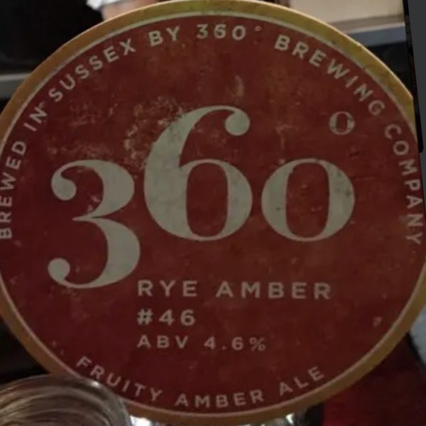 360° Brewing Company Rye Amber #46