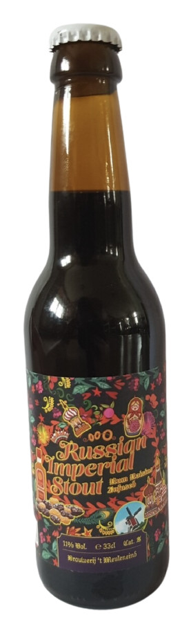 Brouwerij 't Meuleneind Russian Imperial Stout Rum Raisins Infused