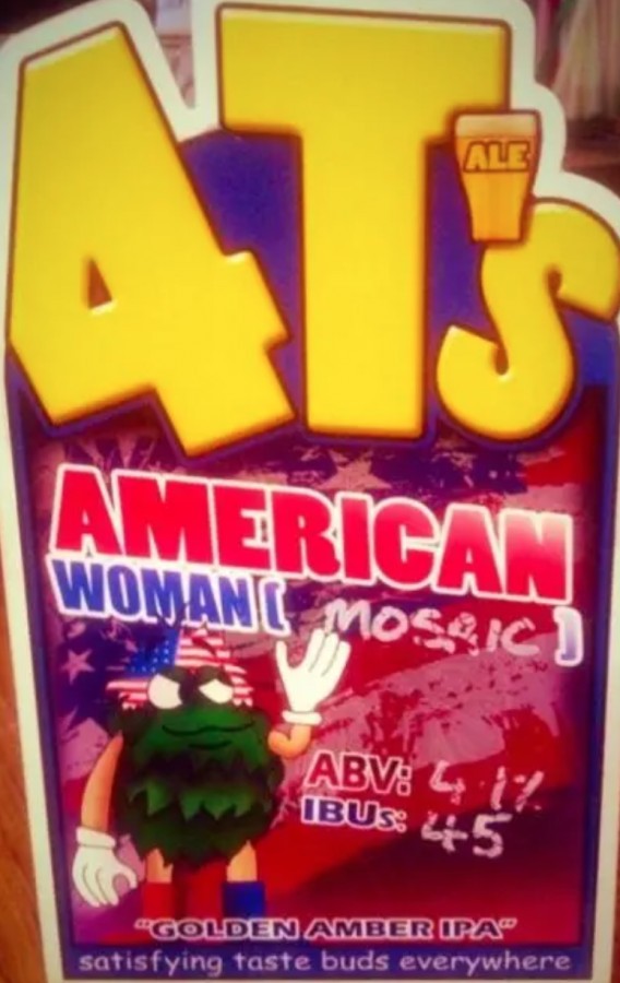 4T's Brewery American Woman Mosaic
