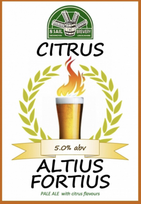 8 Sail Brewery Citrus Altius Fortius