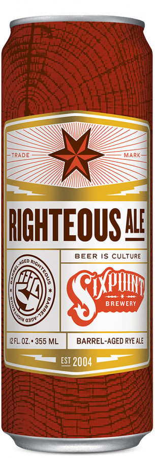Sixpoint Brewery Barrel-Aged Righteous Ale