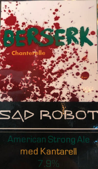 Sad Robot Brewing Berserk Chanterelle