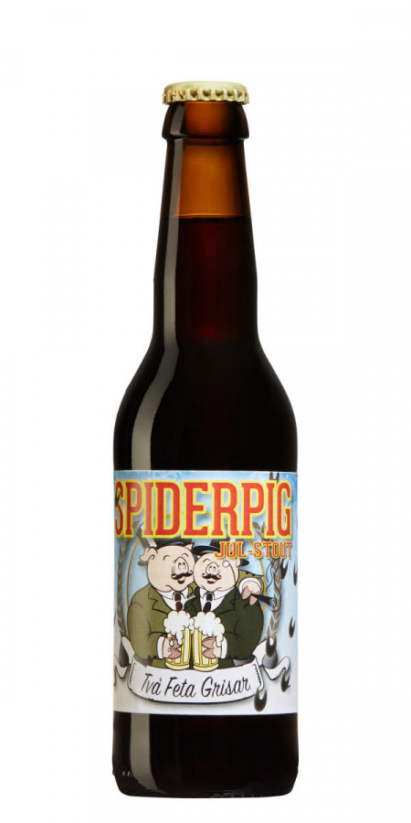 Två Feta Grisar Spiderpig Jul-Stout