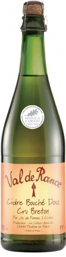 Val de Rance Val de Rance Cidre Bouché Doux Cru Breton