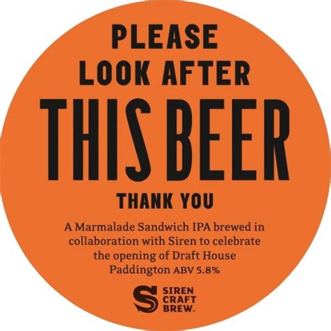 Siren Craft Brew Please Look After This Beer