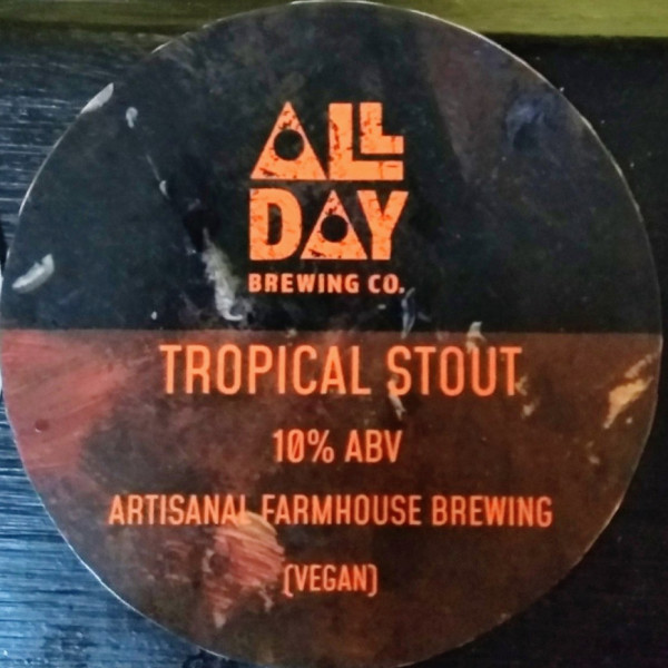 All Day Brewing Co. Tropical Stout Whiskey BA