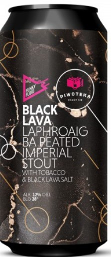 Funky Fluid Black Lava